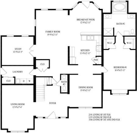 Willow Modular Home Floor Plan First Floor